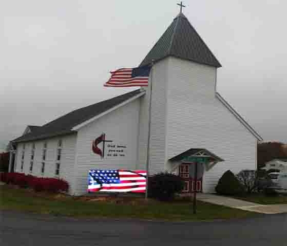 Yake Church led sign project in USA