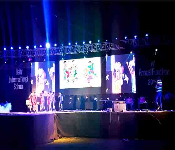 Yake P5mm rental led screen in India